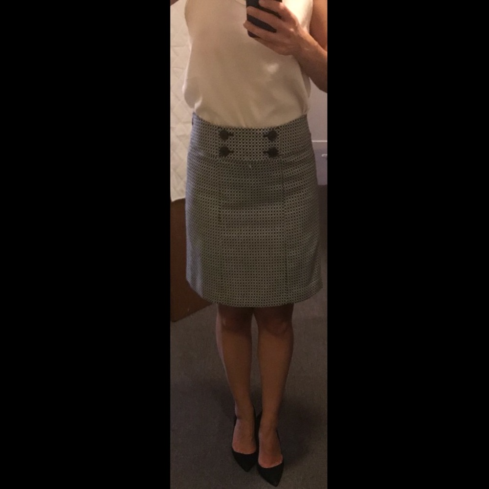 Checkered skirt